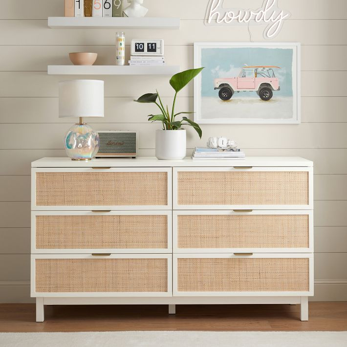 Westly Extra-Wide Dresser (60w x 18.5d") | Pottery Barn Teen