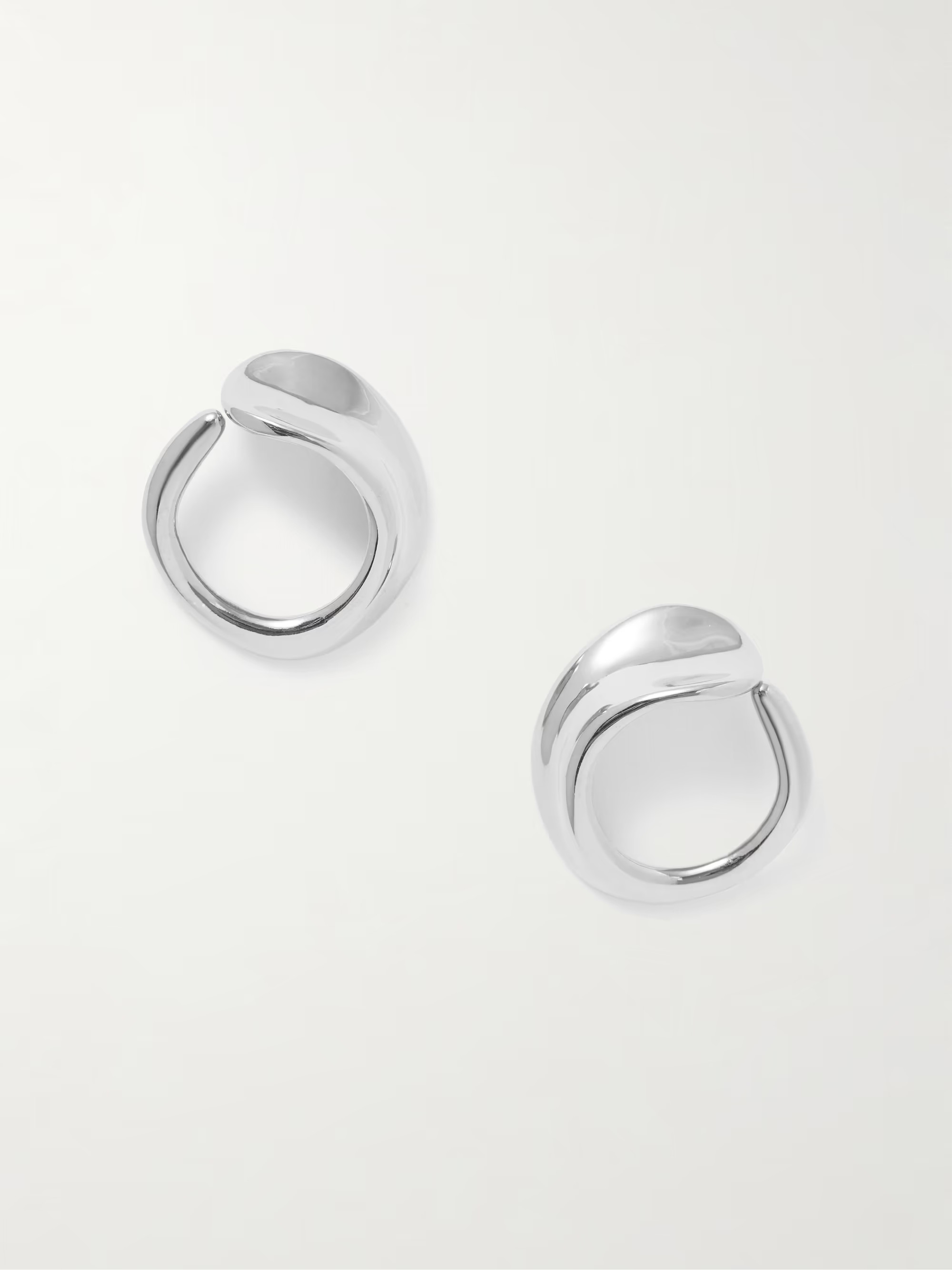 Marta recycled sterling silver hoop earrings | NET-A-PORTER (UK & EU)