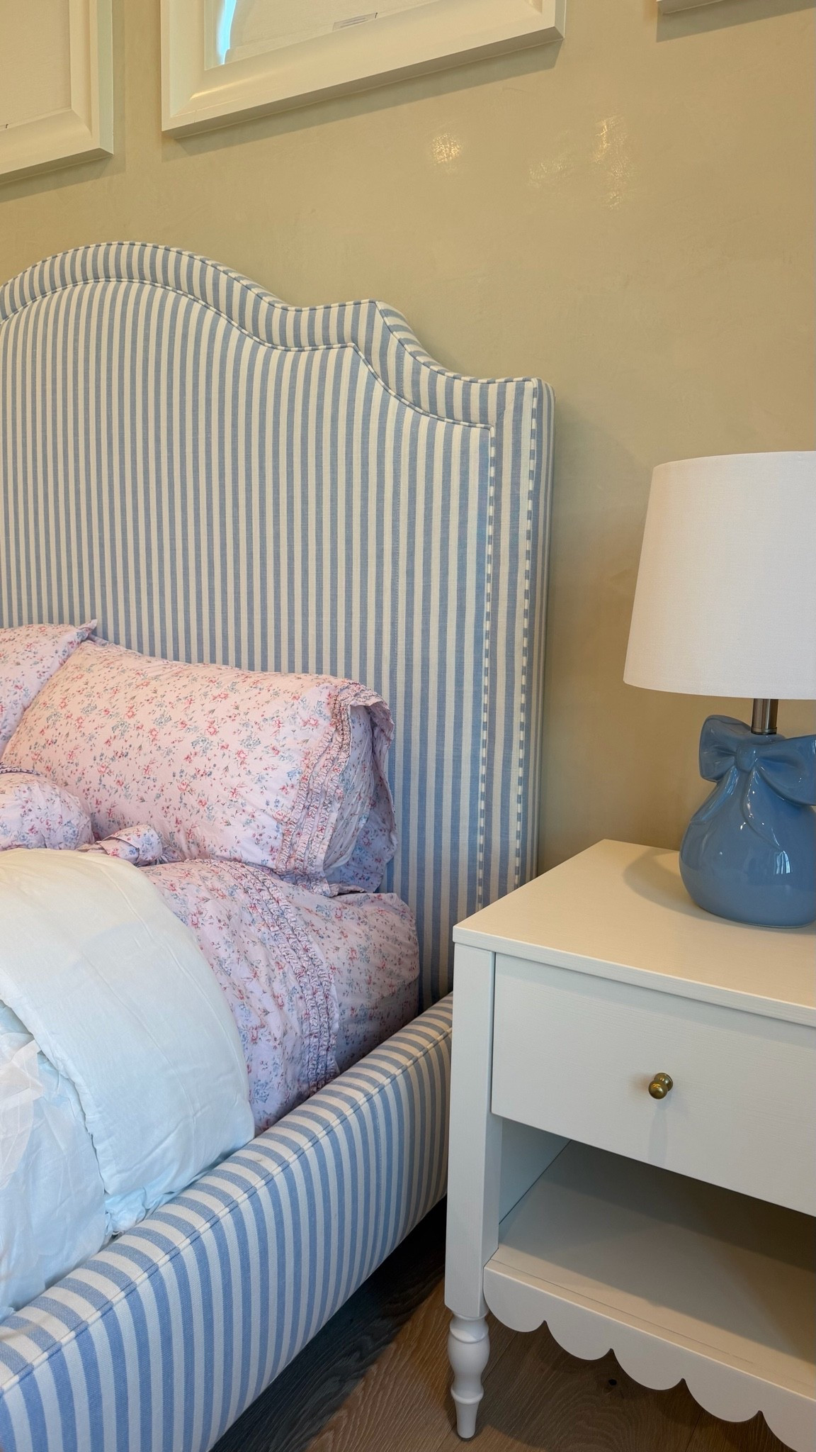 Elsie’s bedroom details!! 
Her bed is in the color “bengal stripe”

#LTKKids #LTKHome #LTKBaby