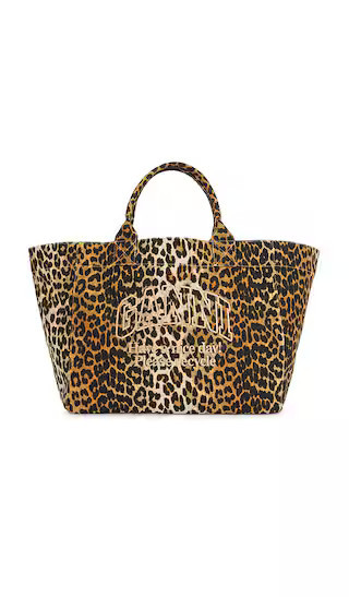 Ganni Shopper XXL Tote in Brown. | Revolve Clothing (Global)