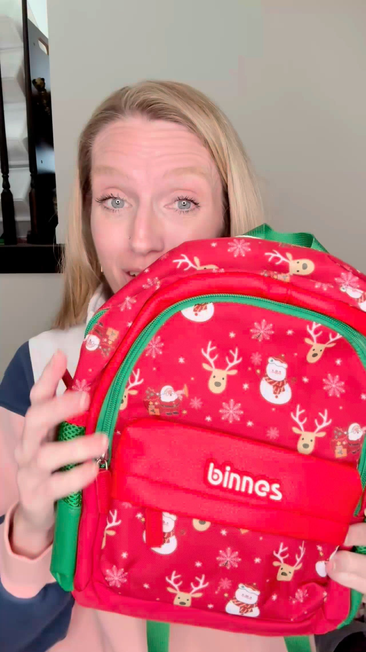 Holiday magic, but make it functional! 🎄✨
This little Christmas backpack is perfect for kids on the go — room for snacks, crafts, and Christmas treasures.
So fun for school or festive outings! 

 #LTKHoliday #LTKmomlife #LTKKids
