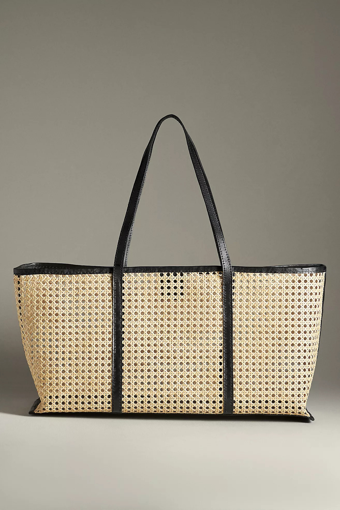 Bembien Margot Large Rattan Beach Tote | Anthropologie (US)