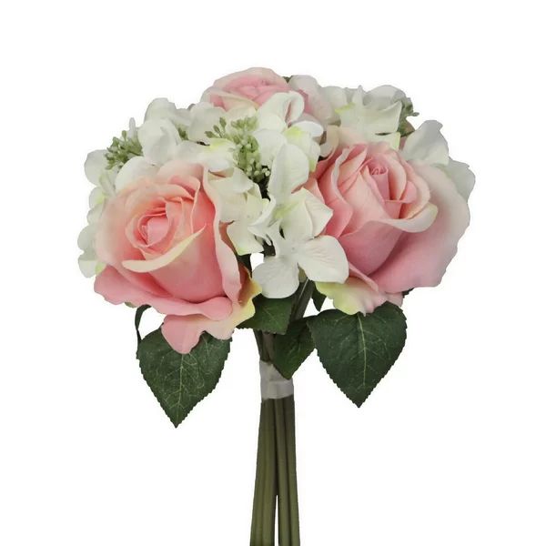 Artificial Rose and Hydrangea Stem | Wayfair North America