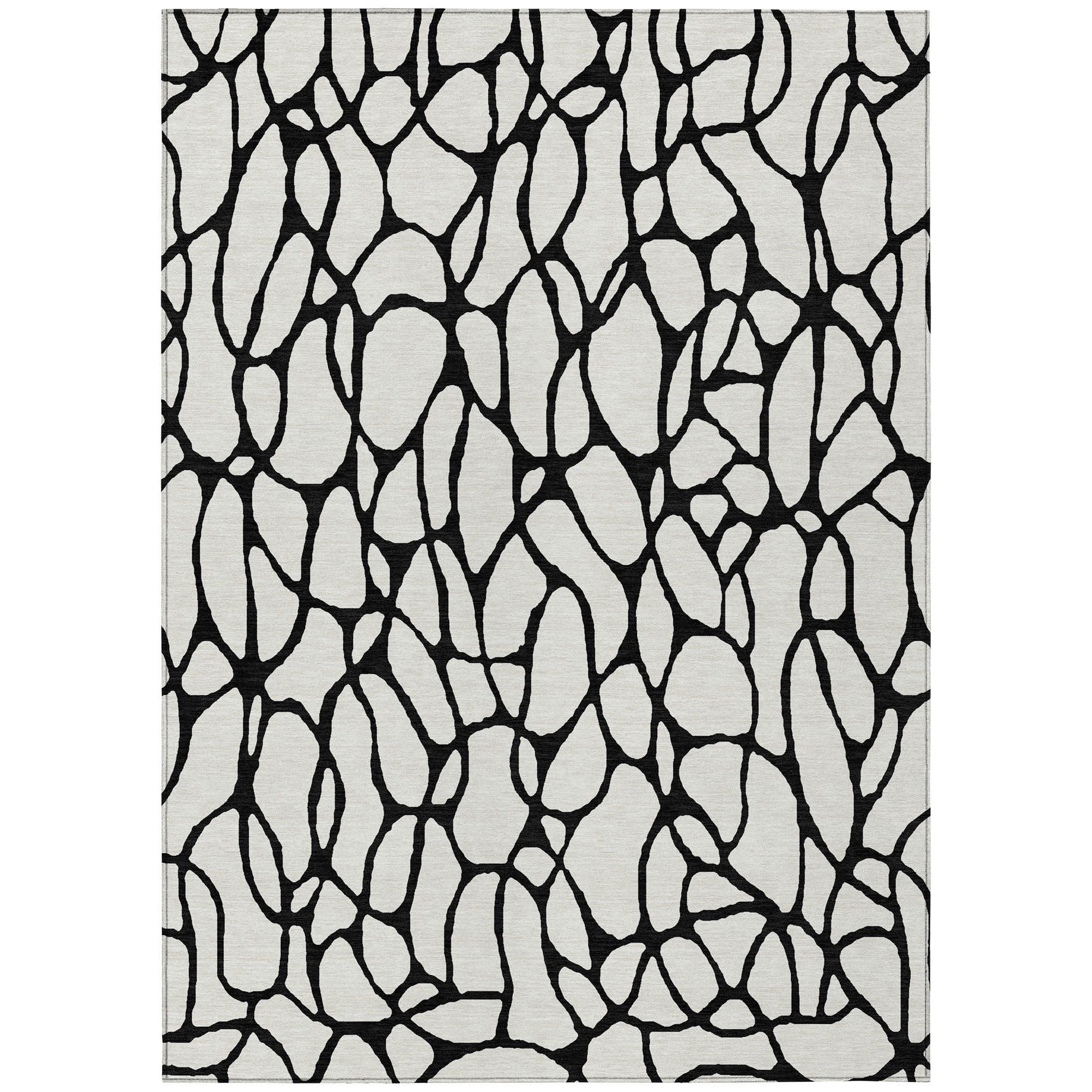 Addison Rugs Chantille ACN1023 Ivory 10' x 14' Indoor Outdoor Area Rug, Easy Clean, Machine Washa... | Amazon (US)