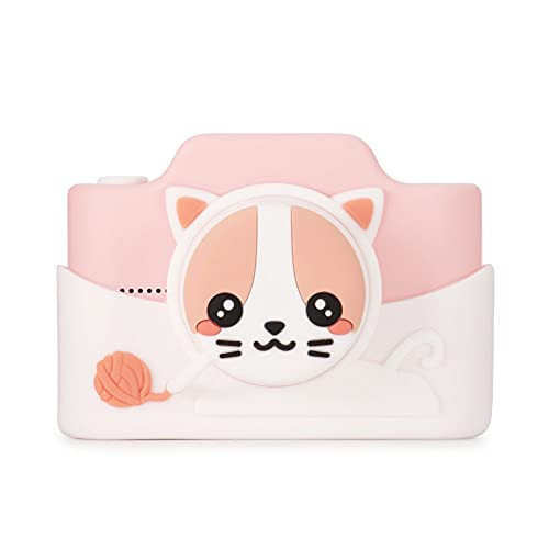 Kidamento Kids Digital Camera & Video Camcorder with Touchscreen, Soft Silicone Casing, Detachable Lens Cap, 32GB Memory Card - Model K Meowie the Cat | Amazon (US)