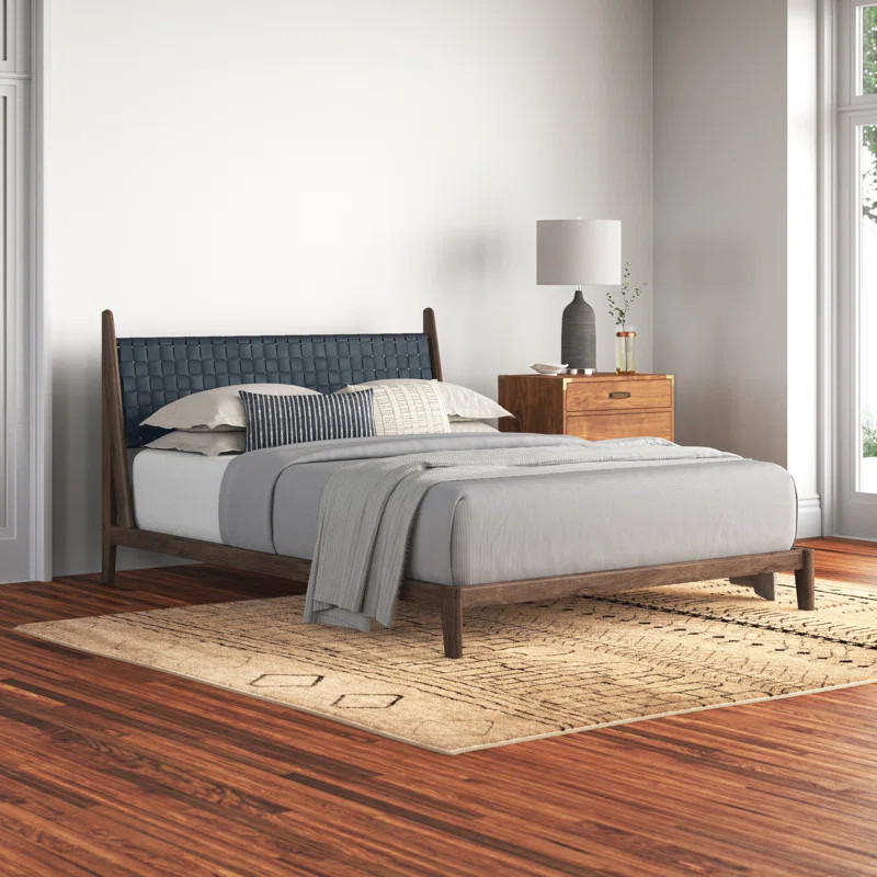Kacy Leather Bed | Wayfair North America
