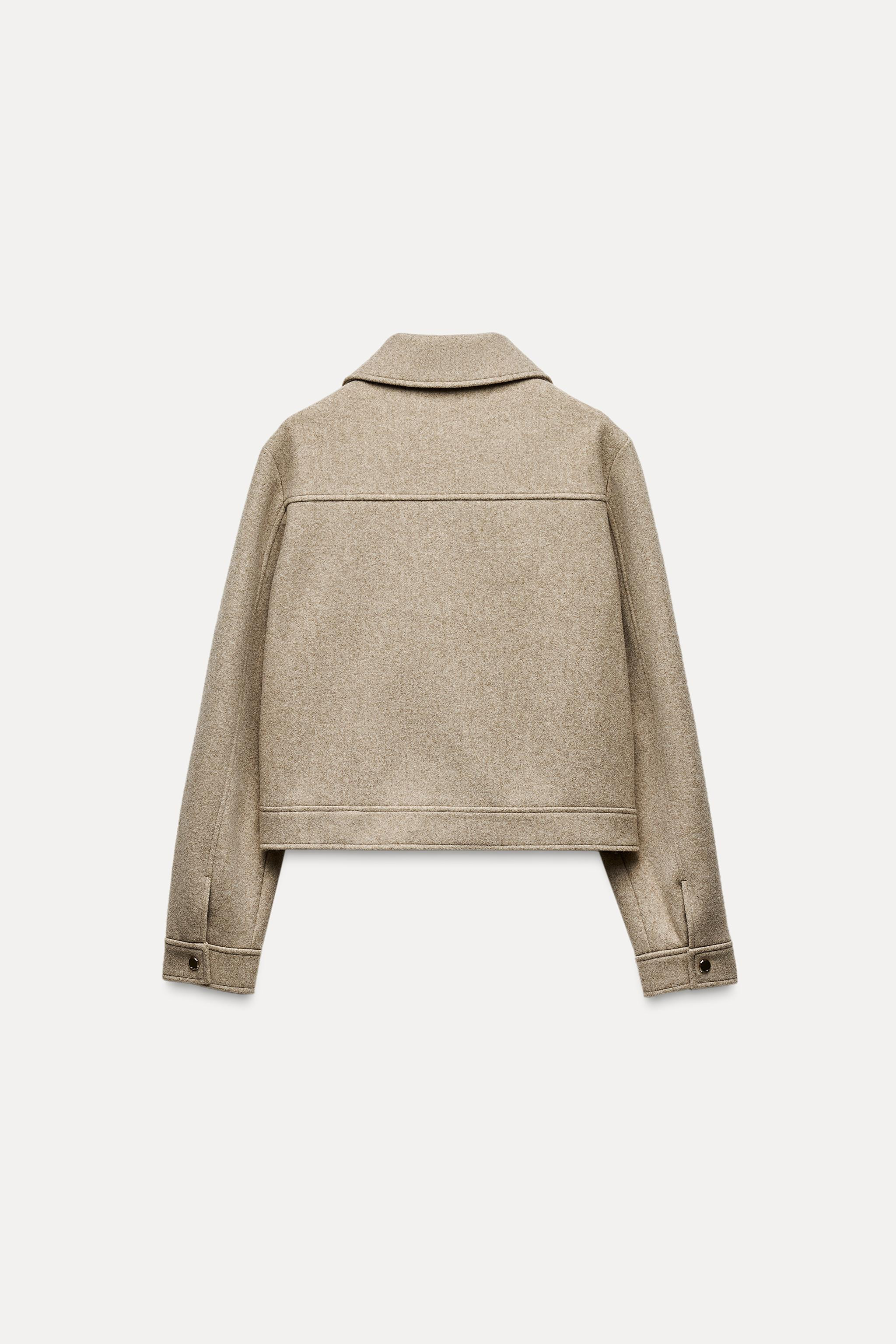SOFT ZIPPERED JACKET | Zara US
