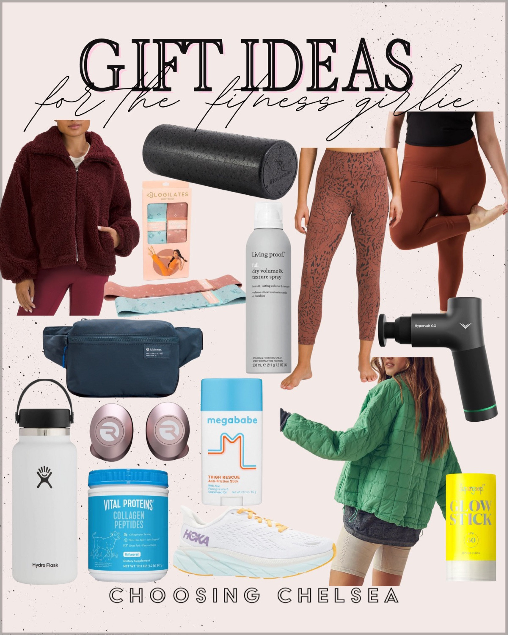 Lulu leggings - athleta leggings - deep massage - belt bag - dry shampoo - gifts for her - gifts for the fitness girl - fitness gifts 

#LTKfit #LTKsalealert #LTKHoliday