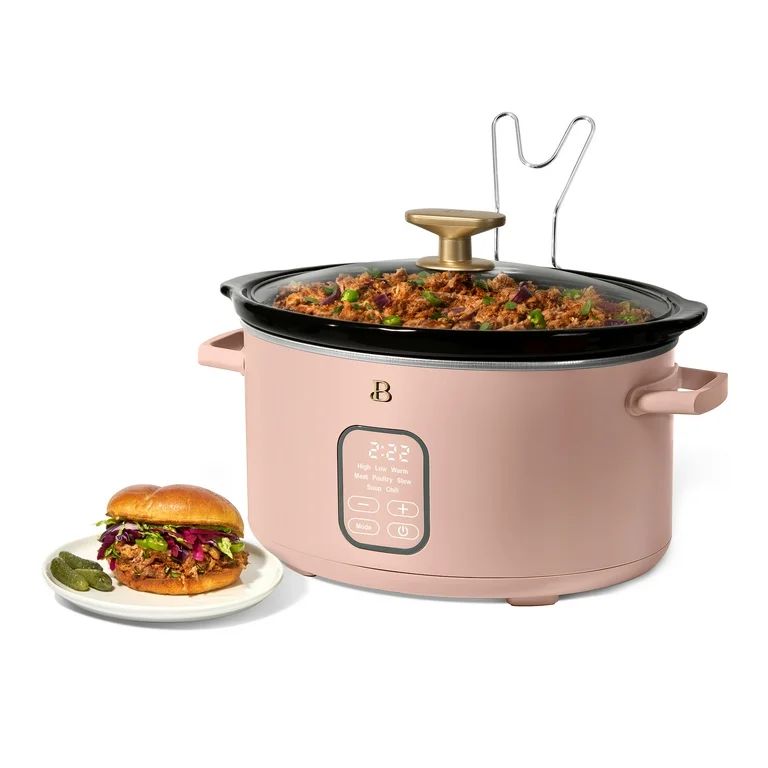 Beautiful 6 Qt Programmable Slow Cooker, Rose by Drew Barrymore | Walmart (US)