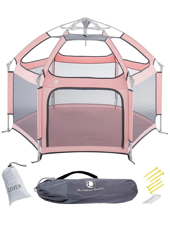 POP 'N GO Premium Indoor and Outdoor Baby Playpen - Portable, Lightweight, Pop Up Pack and Play T... | Amazon (US)