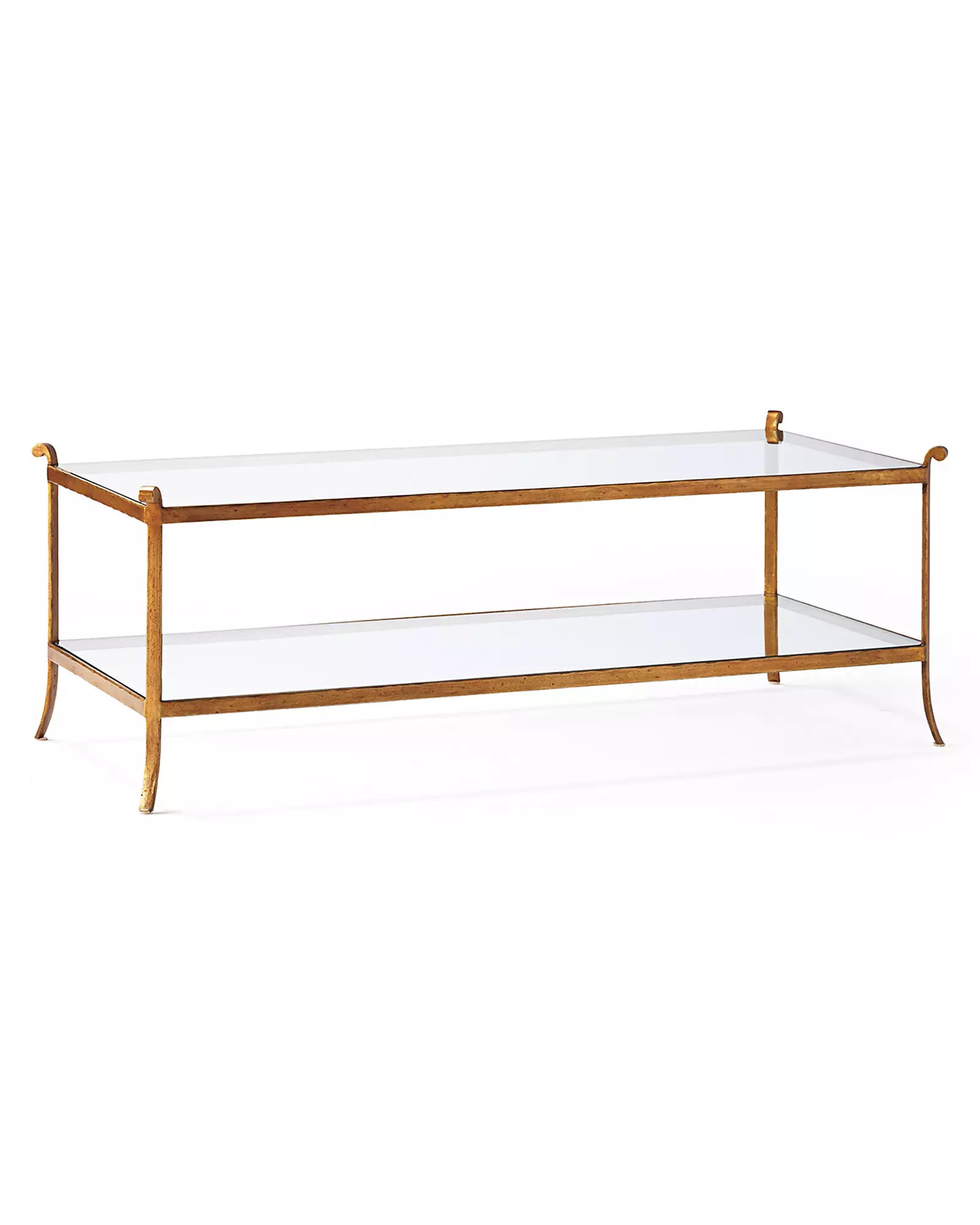 St. Germain Glass Coffee Table | Serena and Lily