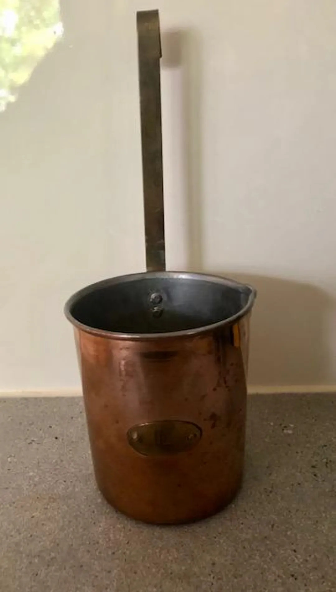 Vintage Copper/Brass 1 Litre Measure/Pourer | Etsy (US)