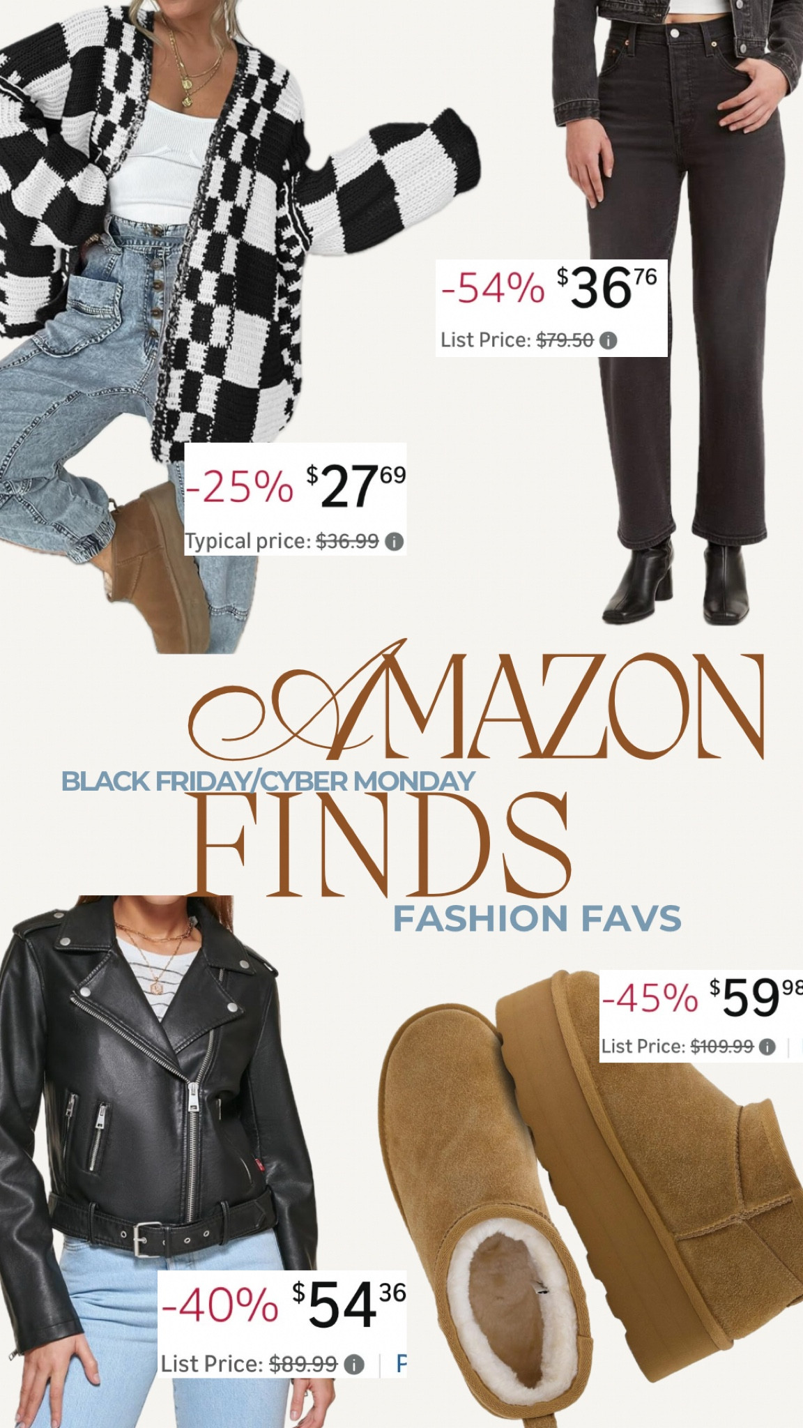 Some of my favs currently on sale!!


@amazon, #ad, #founditonamazon, #WinterFavorites2025

#LTKFindsUnder100 #LTKCyberWeek #LTKGiftGuide