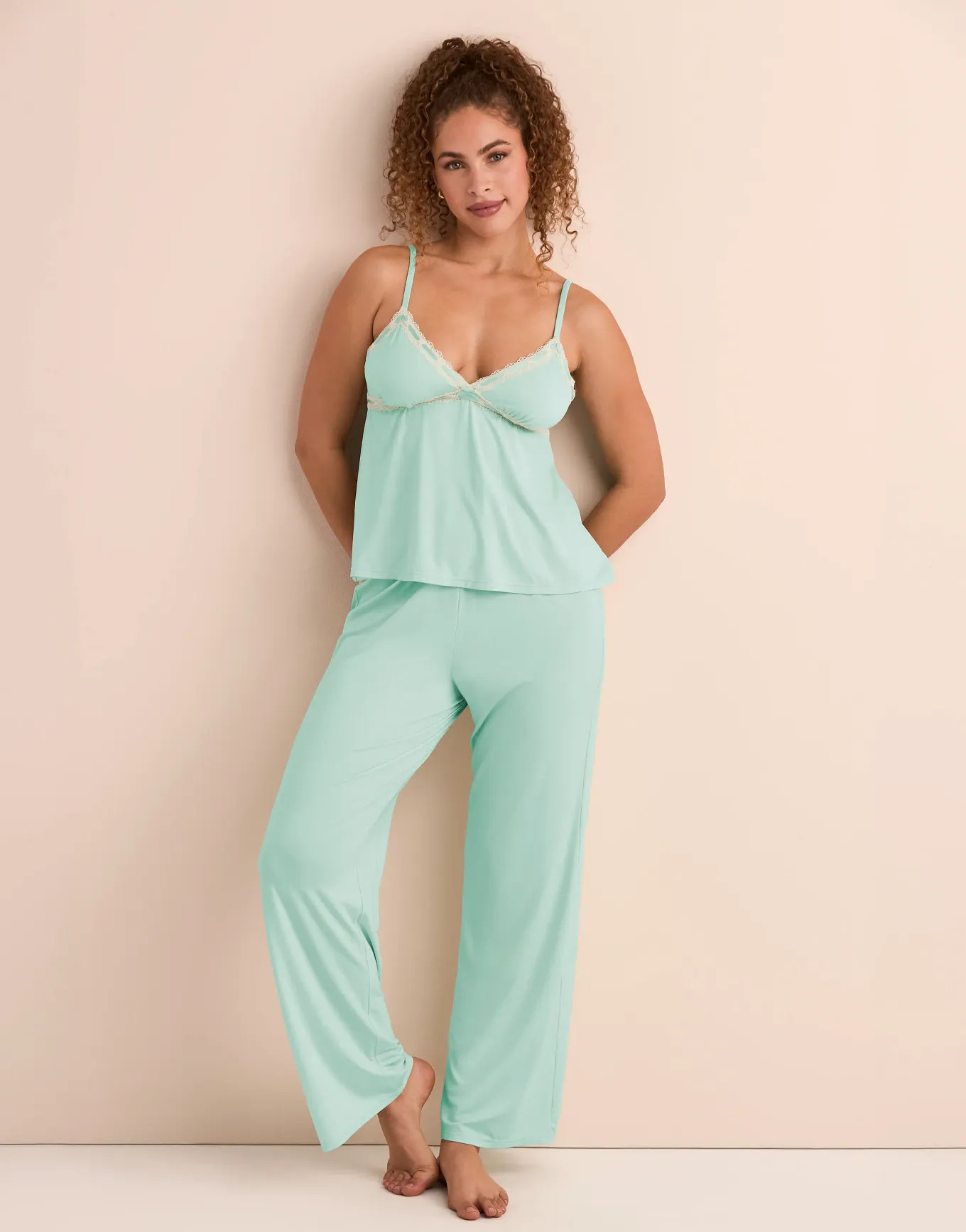 Eloisa Light Green PJ Set, XS-4X | Adore Me | Adore Me