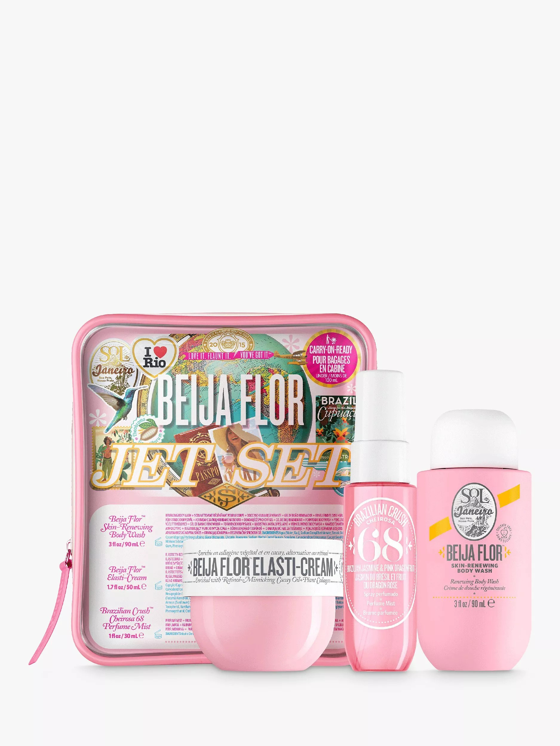 Sol de Janeiro Beija Flor™ Jet Set Bodycare Gift Set | John Lewis (UK)