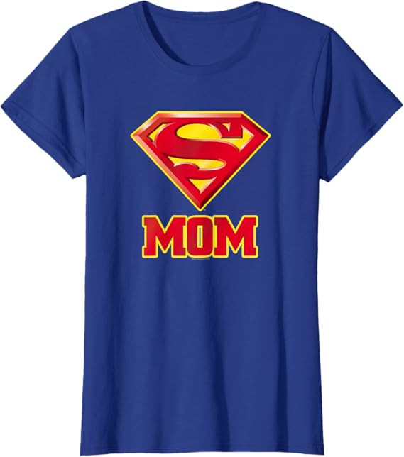Superman Super Mom T-Shirt | Amazon (US)
