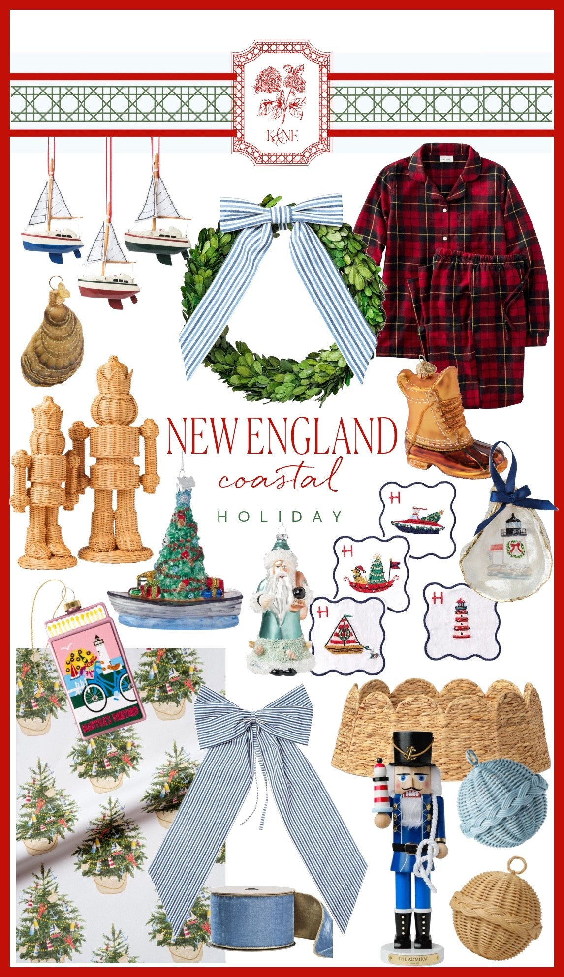 Coastal inspired holiday decor 

#LTKHoliday #LTKHome #LTKCyberWeek