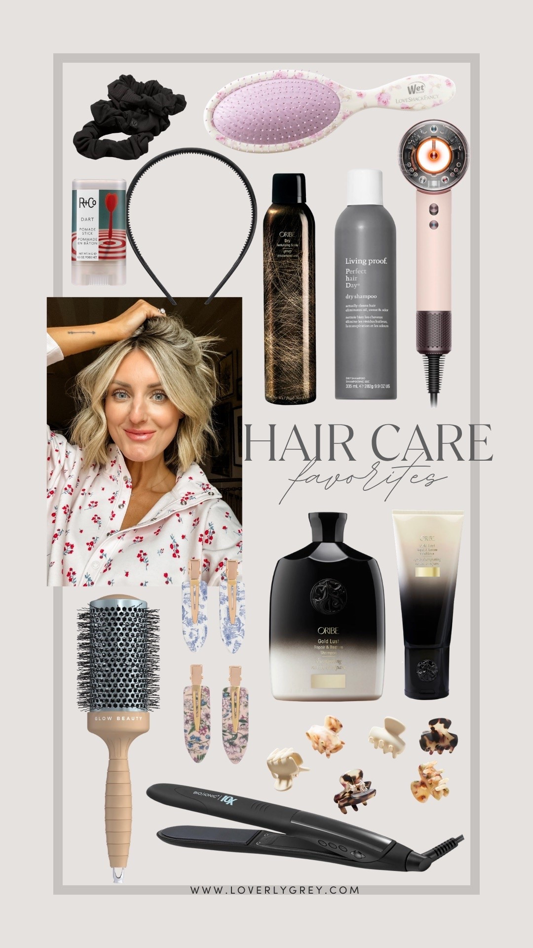 Some of my absolute go-to/favorite hair care products! 

Loverly Grey, hair care, beauty, hair tools, straightener, Dyson, dry shampoo

#LTKBeauty