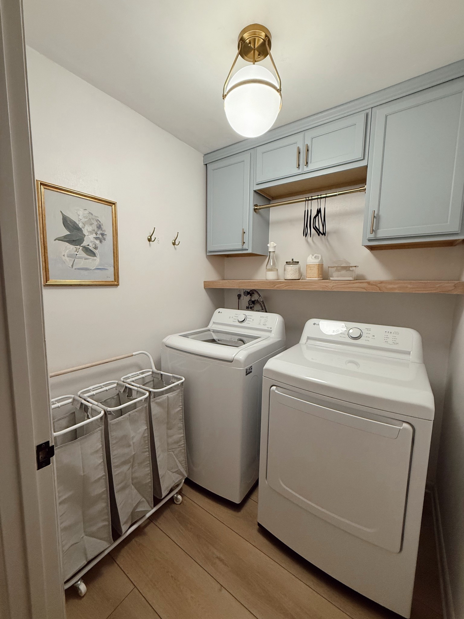laundry room makeover / laundry room organization / small laundry room #DIYproject

#LTKHome