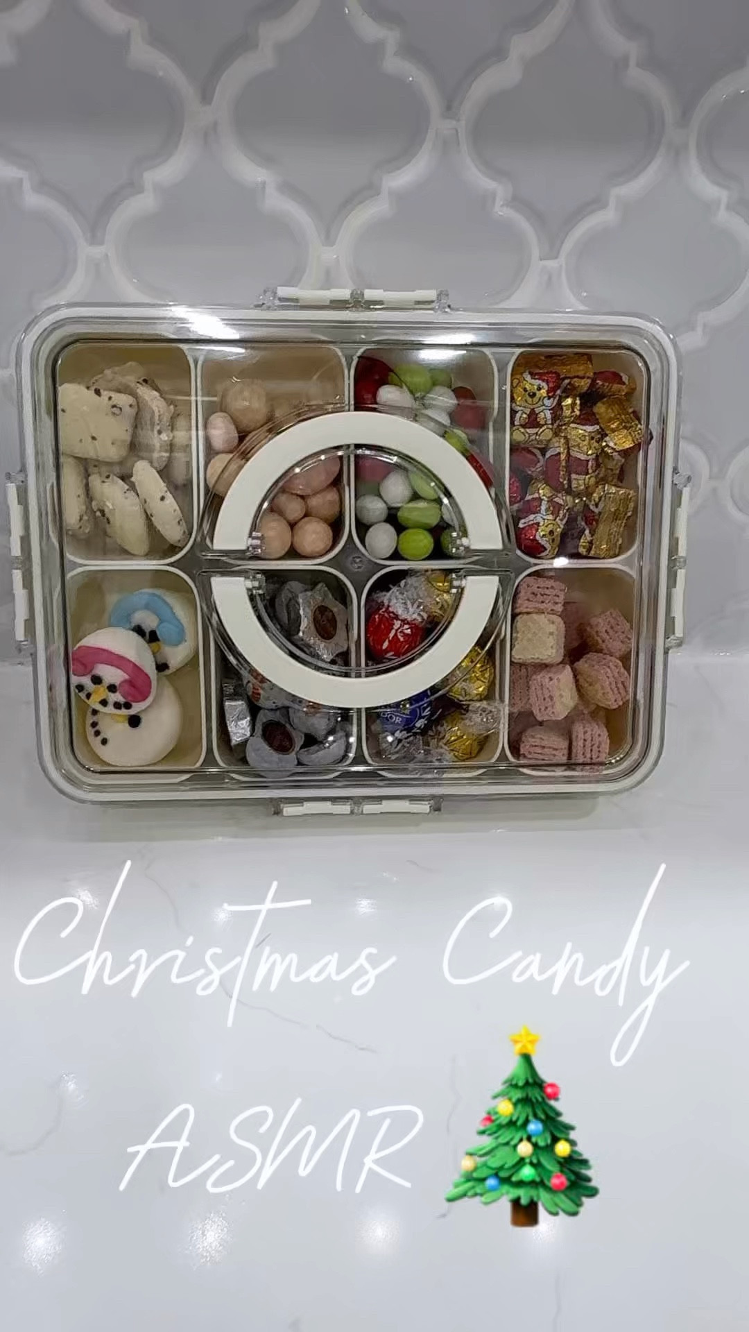 Perfect for any occasion to have a variety  of snacks. ASMR snack box restock with Christmas candy. 🎄 


#asmr #asmrsounds #restockasmr  #restock #restocking #snackbox #snacks #candy #satisfying #christmasvibes #candyrestock 

#LTKVideo #LTKHoliday #LTKGiftGuide