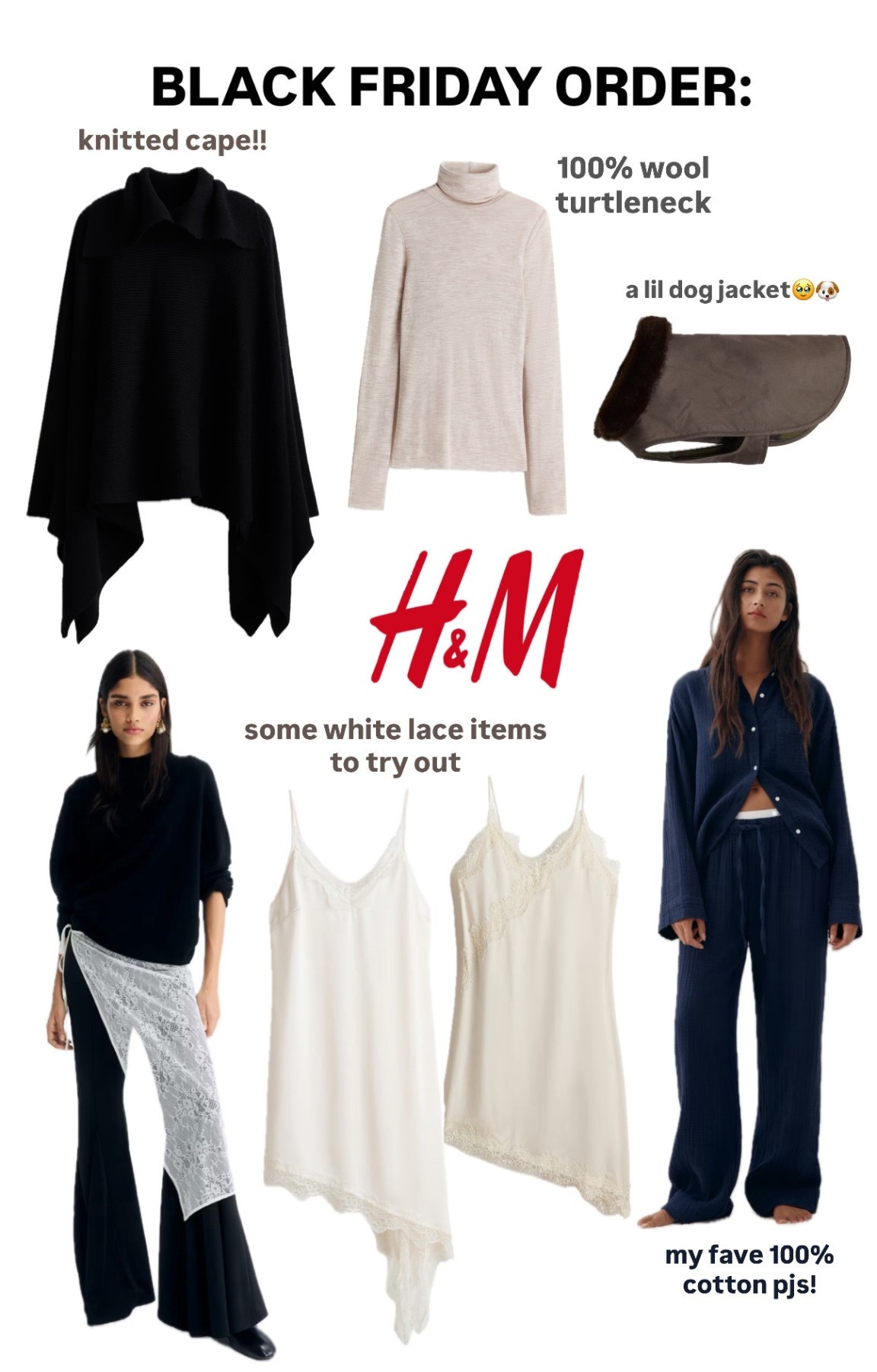 This is what i got on black friday sales at h&m! Stay tuned for the try on haul🫶🏼

#LTKwinter #LTKeurope #LTKuk