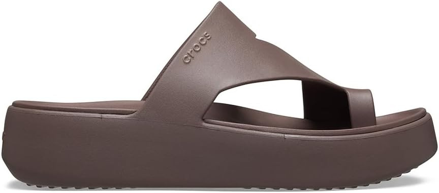 Crocs Women's Getaway Toe Loop Platform Sandals, LiteRide Comfort | Amazon (US)