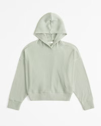 Lounge Cozy Rib Hoodie | Abercrombie & Fitch (US)