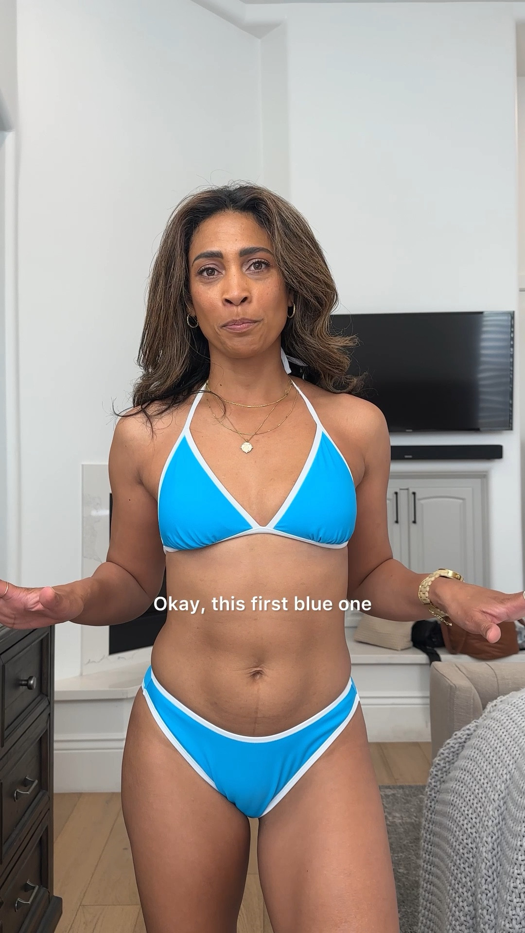 Swimsuit finds from Target!! Both fit true to size. On sale through 4/13!!

#LTKswim #LTKVideo #LTKover40