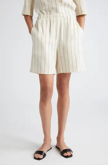Loulou Studio Pinstripe Shorts | Nordstrom | Nordstrom