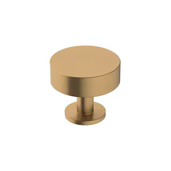 Amerock Radius 1-1/4-in Champagne Bronze Round Contemporary Cabinet Knob | Lowe's
