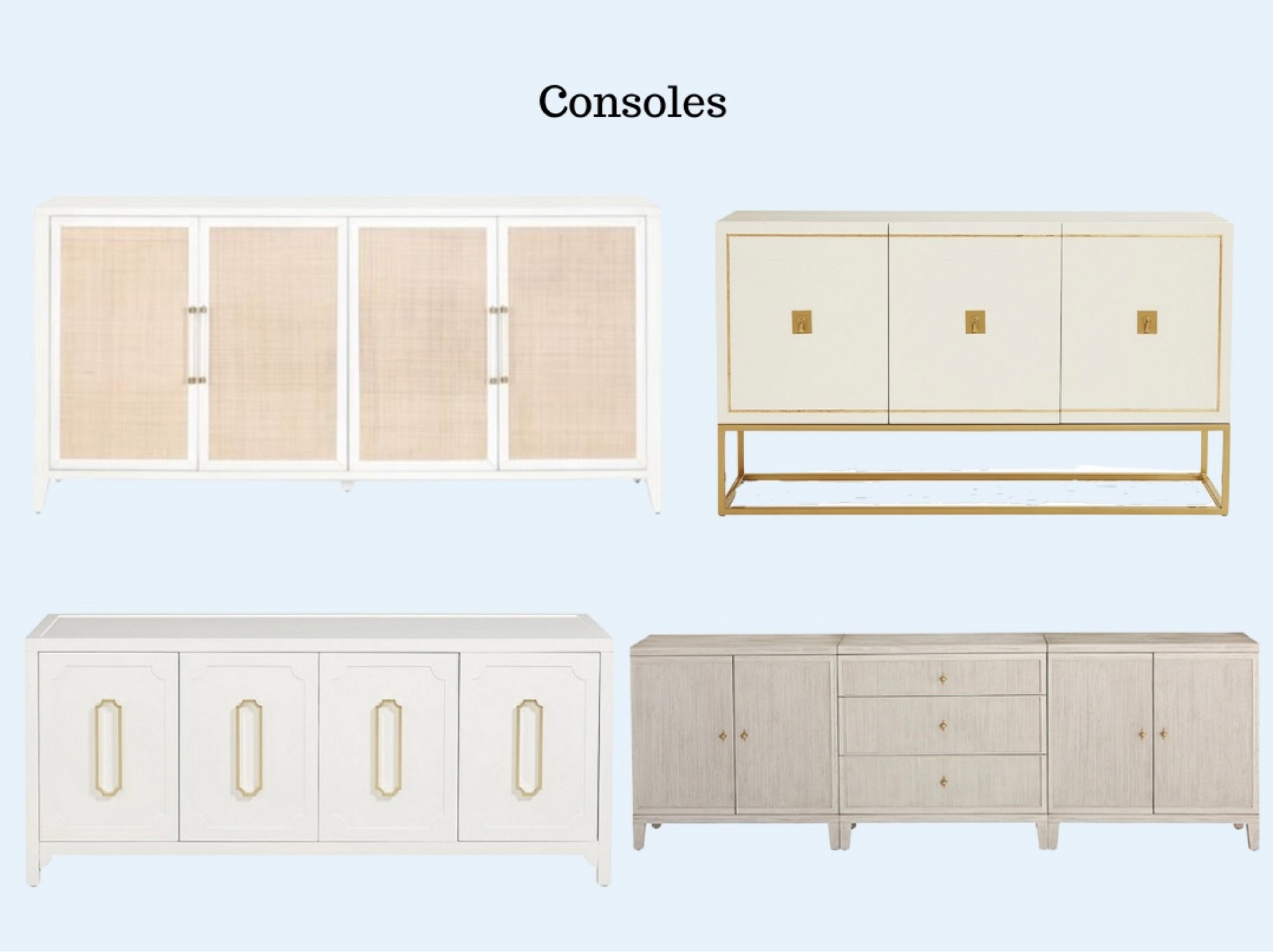 consoles
credenzas
sideboards 
under tv 

#LTKhome