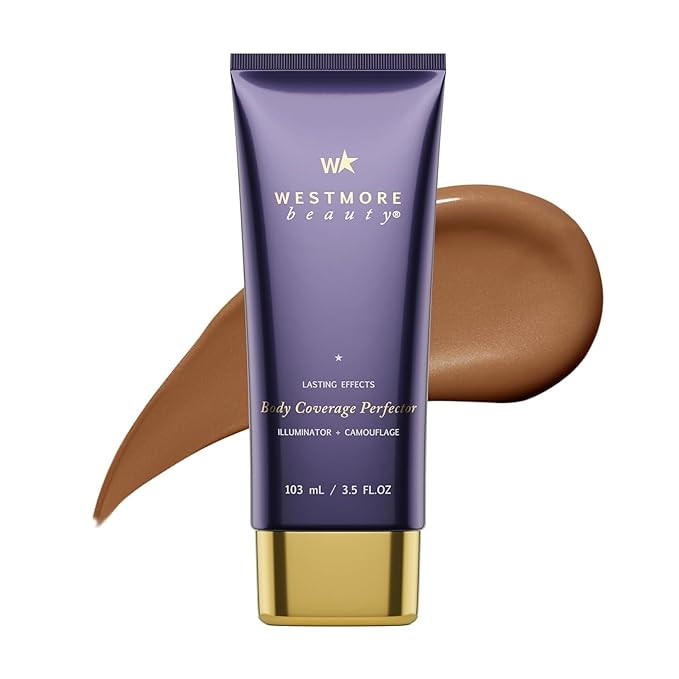 Westmore Beauty Body Coverage Perfector – Waterproof Leg & Body Makeup/Bronzer For Women - Best... | Amazon (US)