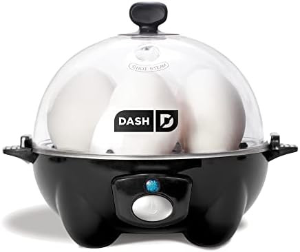 DASH Rapid Egg Cooker: 6 Egg Capacity Electric Egg Cooker for Hard Boiled Eggs, Poached Eggs, Scr... | Amazon (US)