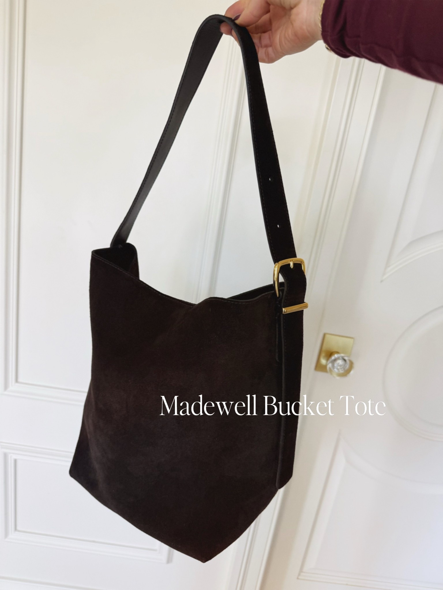 Madewell bucket tote 