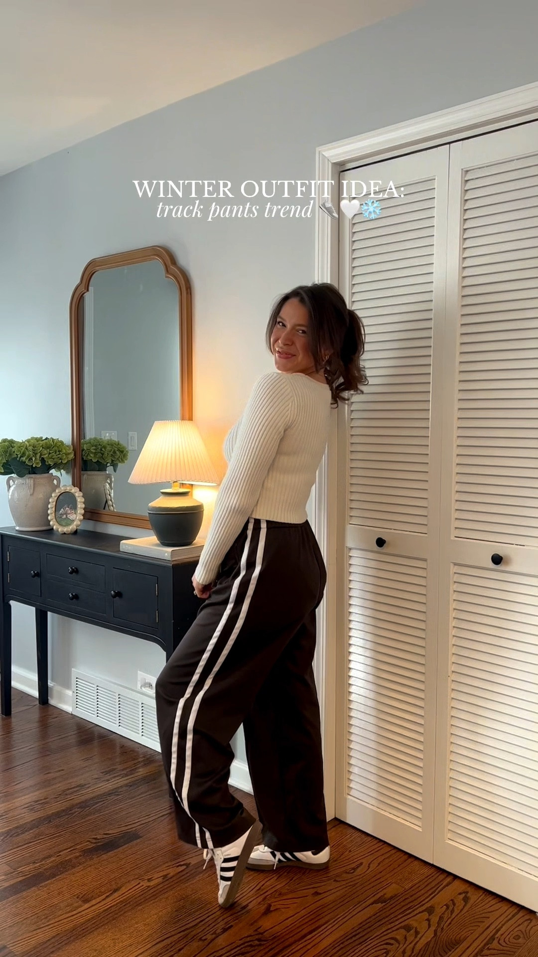 winter outfit idea

size small in track pants
cardigan is tj maxx but added a similar
sneakers tts

#LTKmomlife #LTKootd #LTKActive