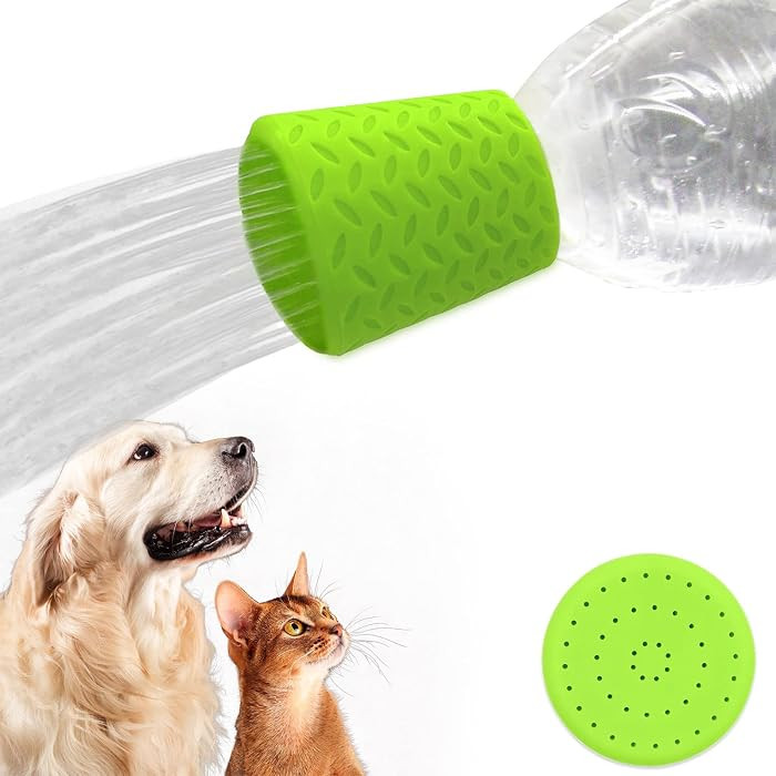 Silicone Dogs Shower Sprayer Head Attachment - Pet Shower Cap Sprinkler | Portable Outdoor Shower... | Amazon (US)