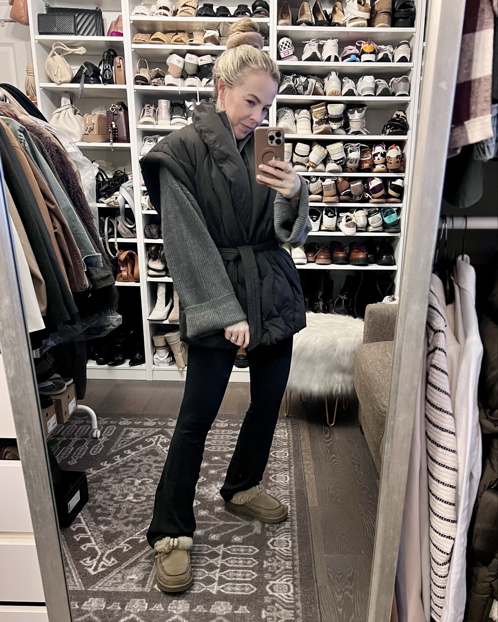 Blizzard outfit - staying cozy inside 

#LTKOver40