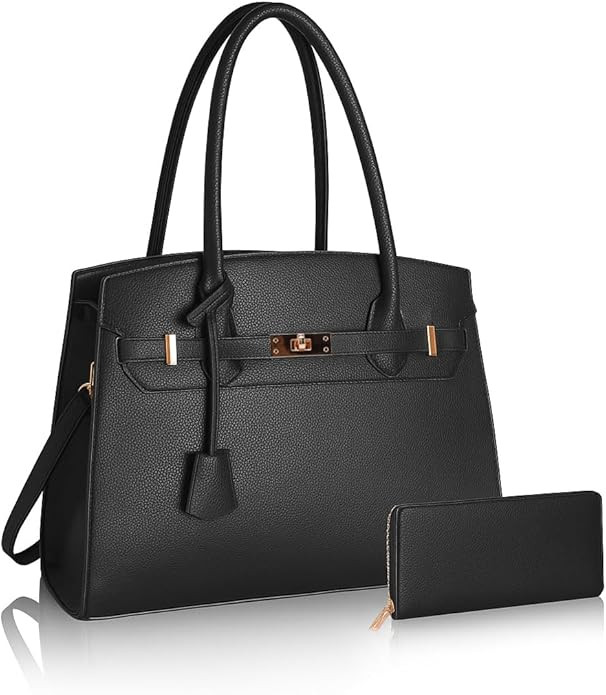 Designer Classic Top Handbags For women, Shoulder Purses For Ladies, Adjustable Strap Work Satche... | Amazon (US)