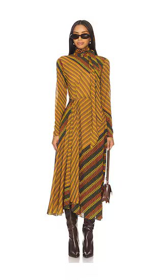 Noven Dress in Golden Moss Multi | Dresses For Fall | Fall Outfit Fall | Revolve Clothing (Global)