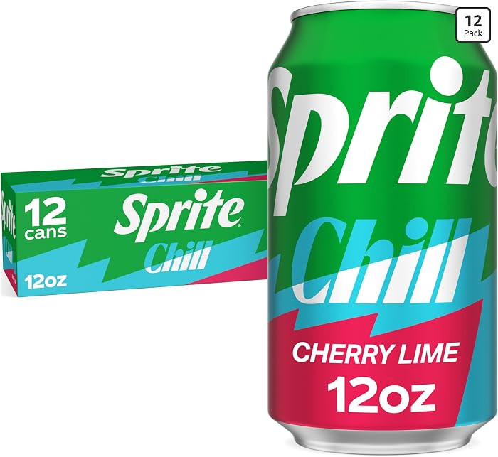 Sprite Chill Cherry Lime 12oz 12pk | Amazon (US)