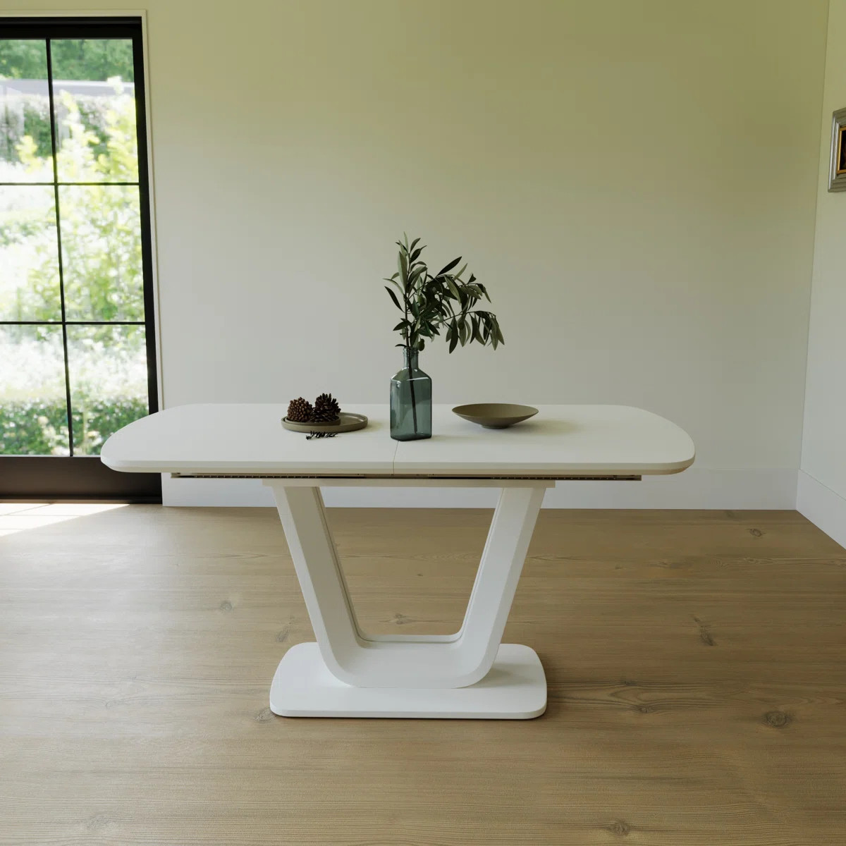 Expandable Dining Experience Mdf Elegance Industrial Home & Office | Wayfair North America