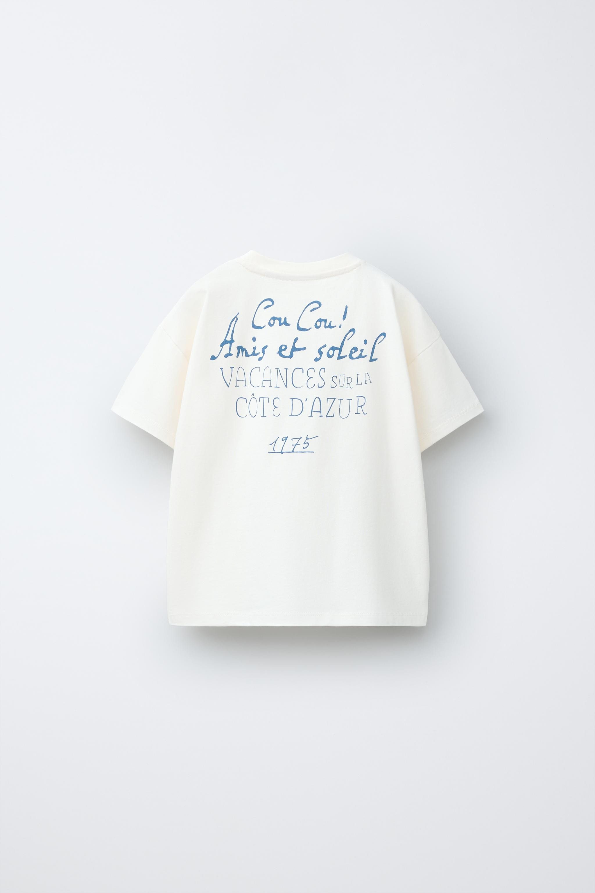 TEXT PRINT T-SHIRT | Zara US