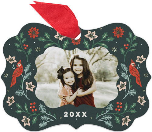 Woodland Fauna Metal Ornament | Shutterfly