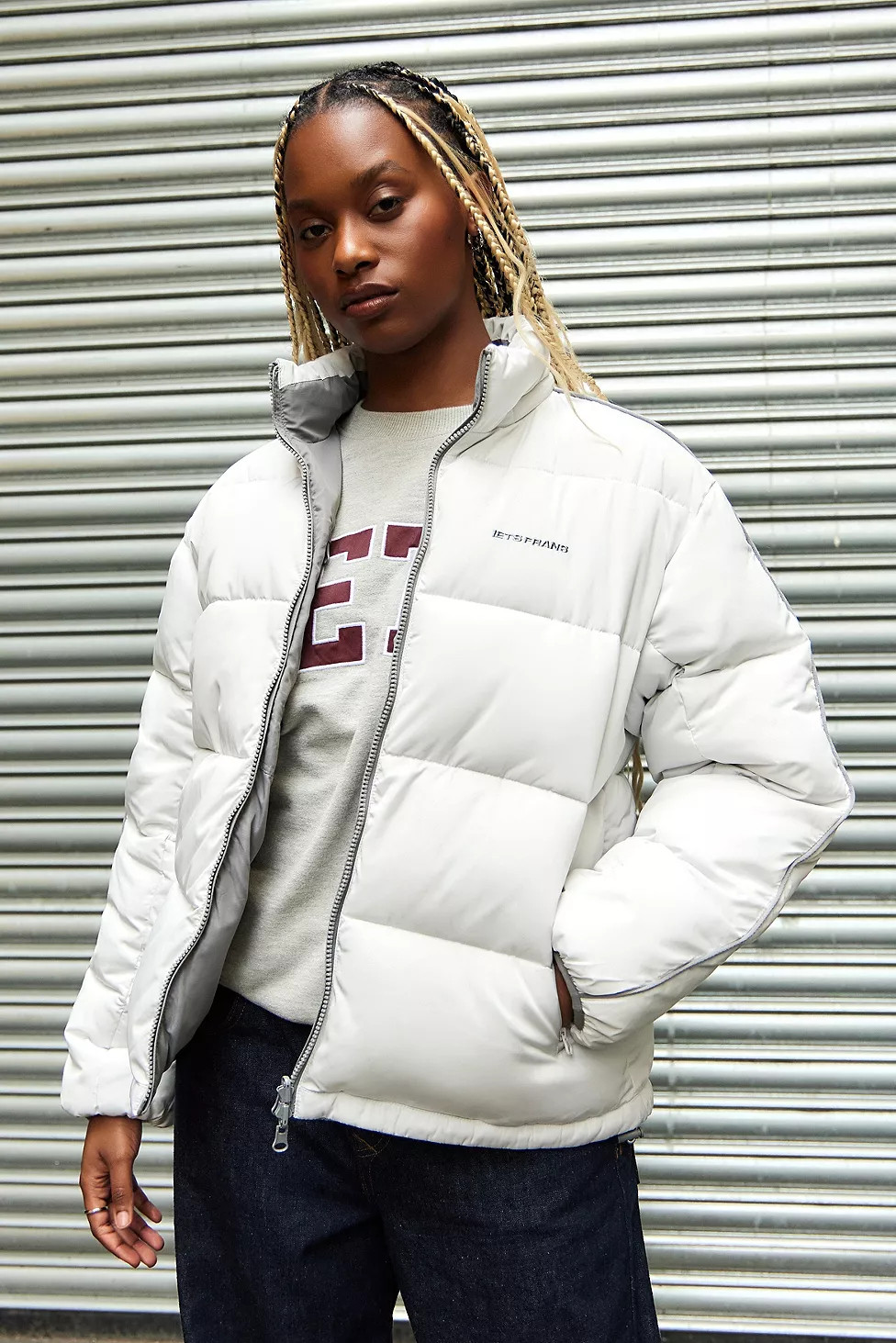 iets frans... Reversible Puffer Coat | Urban Outfitters UK