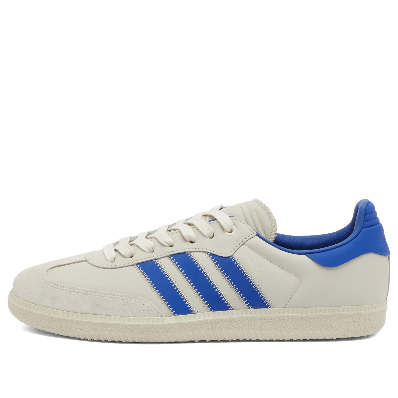Adidas x Humanrace Samba Sneakers in Royal Blue/Alumina, Size UK 6.5 | END. Clothing