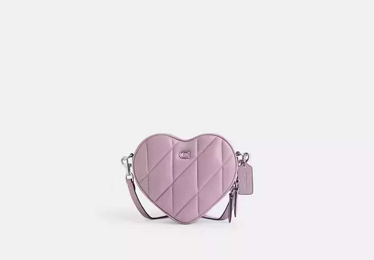 COACH®  Heart Bag In Regenerative Leather