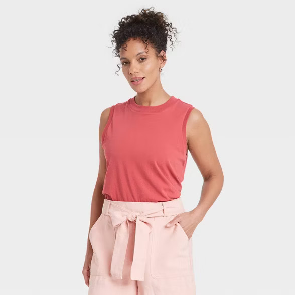 Women's Muscle Tank Top - A New Day™ | Target
