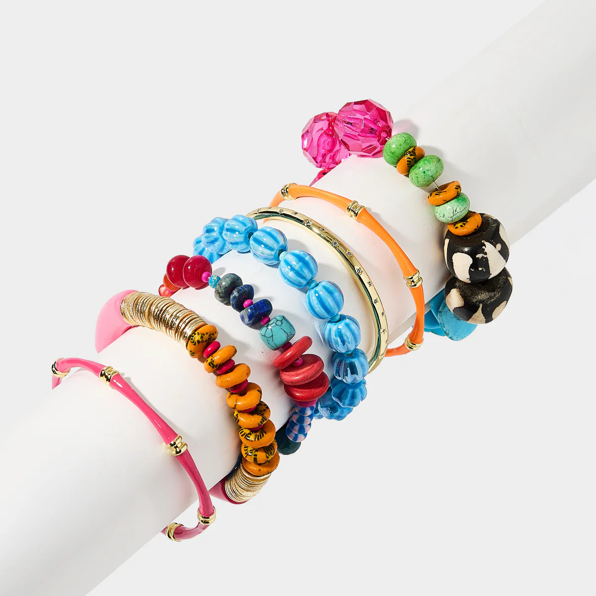 Natasha's Summer Bracelet Stack | Allie + Bess