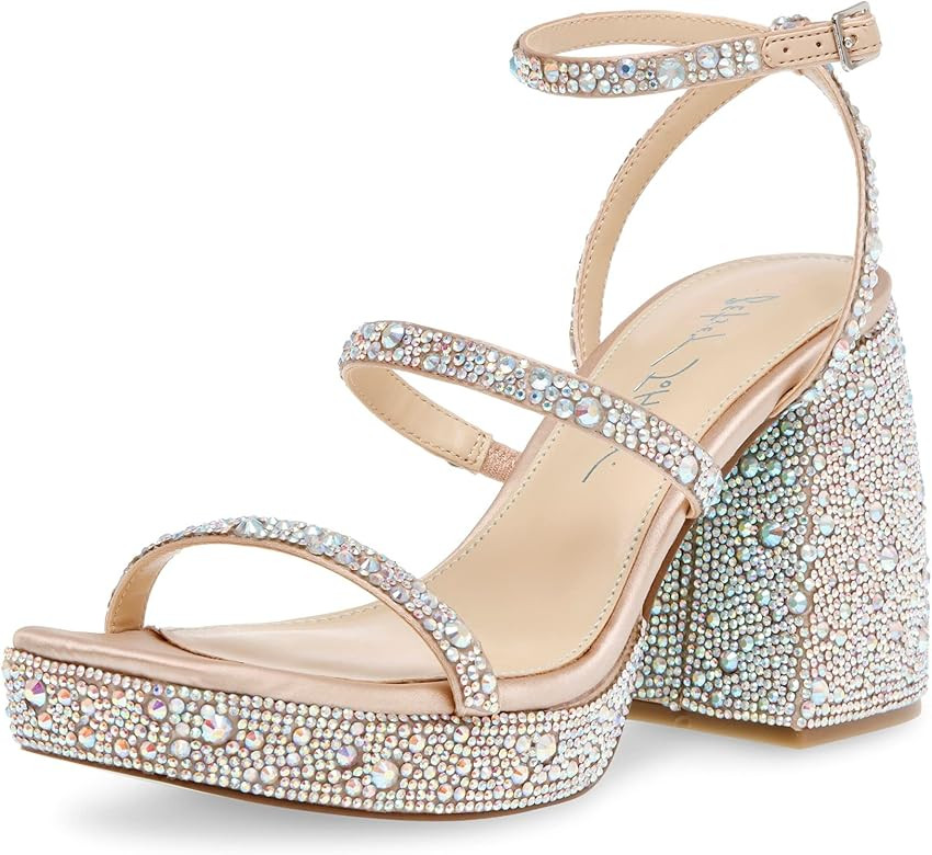 Betsey Johnson Women's Denni Heeled Sandal | Amazon (US)