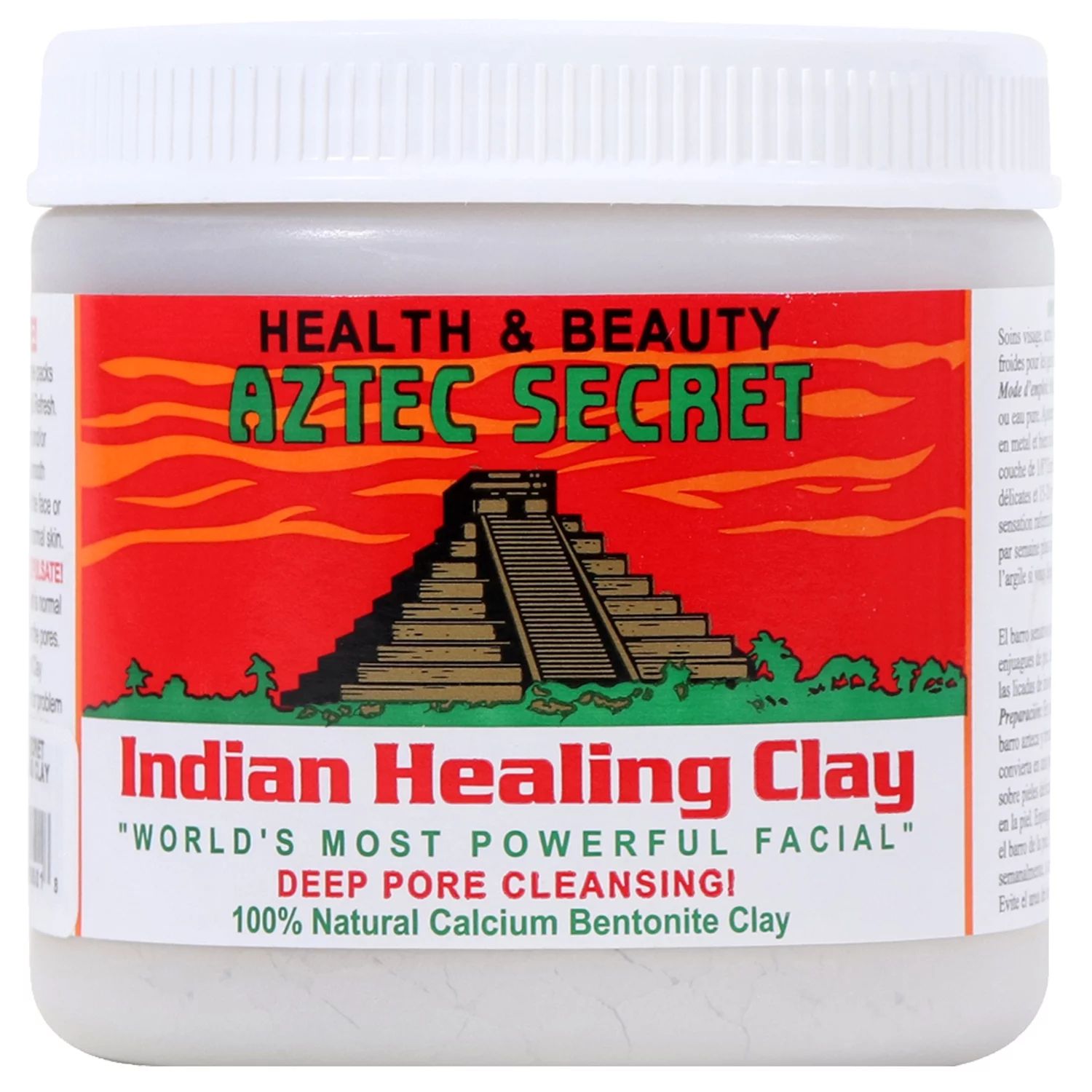 Aztec Secret Indian Healing Clay Facial Treatment 16 Ounce | Walmart (US)